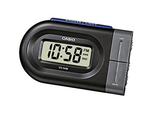 Casio Collection Clock, Resina, Noir, Taglia Unica