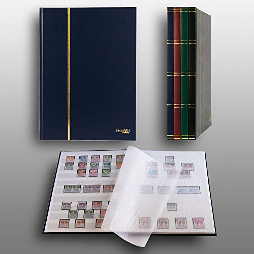 A4 Classificatori 16 Pagine Bianco, Prophila Leuchtturm, Blu Colori