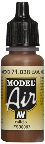 Vallejo Model Air 17Ml - Camouflage Medium Brown 71038