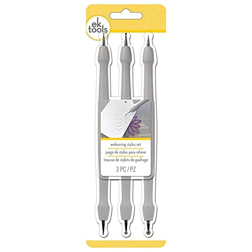 Ek Success 54-01012 Ek Tools - Set Di Pennini Per Goffratura, Multicolore, 6,85 X 19,55 X 1,01 Cm