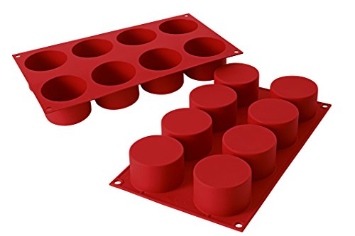 Silikomart 26.119.00.0060 Stampo In Silicone, Rosso, 30 X 17.5 X 4.15 Cm, 1 Pezzo