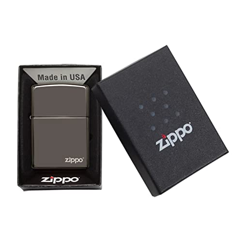 Accendino Zippo® Classic Black Ice® 150Zl, Accendino Antivento Ricaricabile Zippo, Realizzato In Metallo Con Caratteristico "Click" Zippo, Color Nero