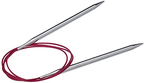 Knitpro - Nova Fixed (100 Cm X 6,00 Mm) Nego Circolare - 1 Unità