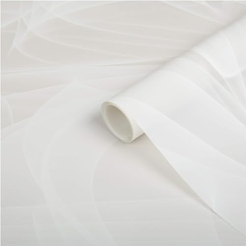 D-C-Fix Pellicola Vetri Finestre Privacy Adesivo Statico Premium Murano Oscurante Opaca Anti-Uv Decorative Impermeabile Per Cucina, Casa, Ufficio, Bag
