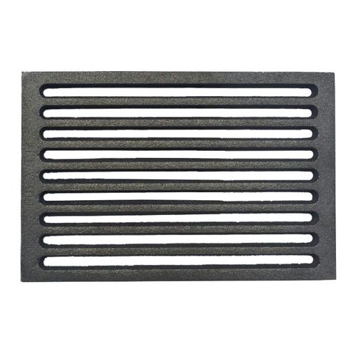 Easyricambi Griglia In Ghisa Per Camino E Stufa A Pellet 23,8 X 18,8 Cm Caduta Cenere E Aereazione