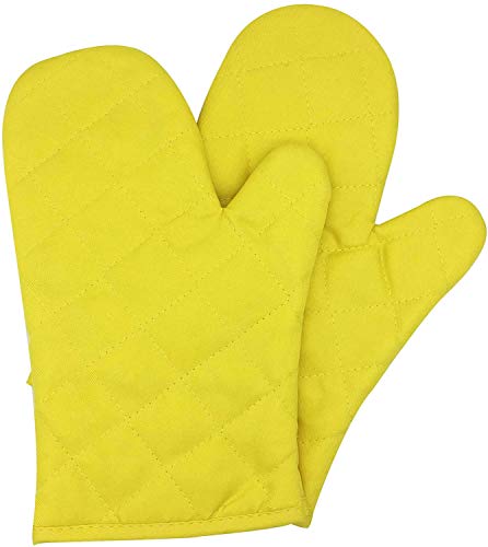 Voarge - Guanti Da Forno, Resistenti Al Calore, Spessi, 1 Paio, Colore: Giallo