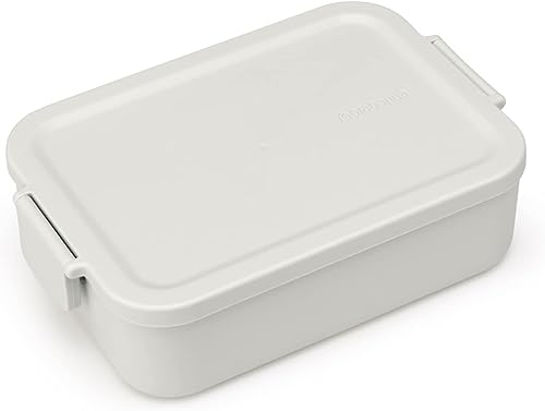 Brabantia - Make & Take Lunch Box M - Spazio Per Panini - Coperchio Con Clip - Adatto Per Congelatore - Adatto Per Lavastoviglie & Nel Microonde - Lig