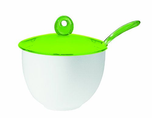 Guzzini 22330044 Zuccheriera Con Cucchiaino, Modello Feeling