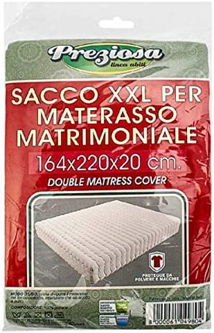 Preziosa Sacco Xxl Per Materasso Matrimoniale 164X220X20 Cm Double Mattress Cover