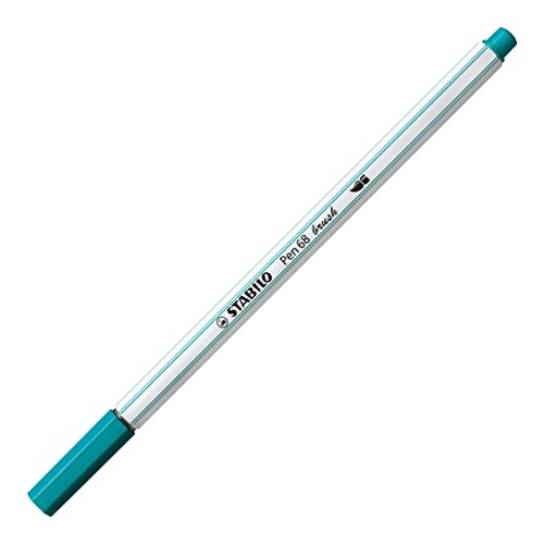 Stabilo Pen 68 Brush Rotulador Medio Turquesa 1 Pieza(S)