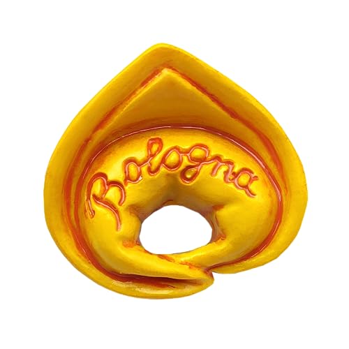 Magnete 3D Per Frigorifero Vintage Tortellino Bandiera Italia, Calamita Frigo, Decorazione Cappelletto Bologna Per Lavagna Magnetica, Casa E Cucina, U