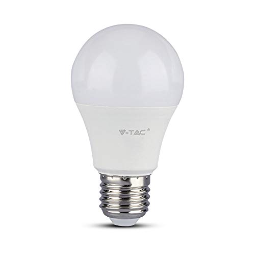 V-Tac Lampadina Led 9W, Bulb A60 Chip Samsung Pro Attacco E27