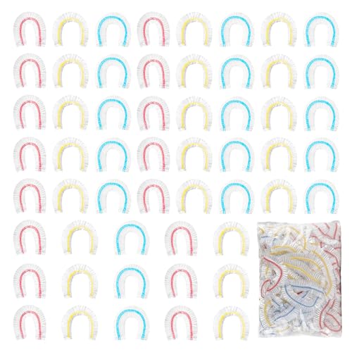 100 Coperture Per Conservazione Degli Alimenti, Coperture Per Conservazione In Plastica, Design Di Apertura A Strisce Elasticizzate, Coperture Per Ali