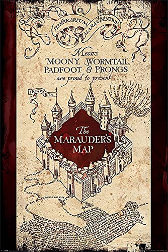 Harry Potter Poster 33921 The Marauders Map