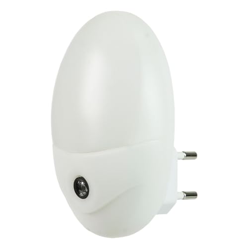 Fanton 87992 Luce Spia Notturna Led Segnapasso, Con Sensore Crepuscolare - Spina Italiana 2P 2,5A