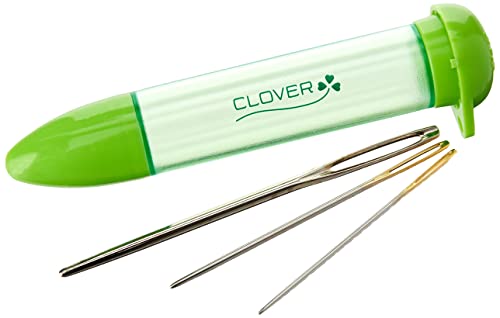 Clover Set Di Aghi Da Rammendo, Altri, Multicolore, 3,01 X 8,35 X 15,46 Cm