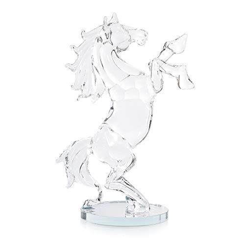 London Boutique Decorazione Di Cristallo Animale Cavallo Ornamento Regalo Regalo