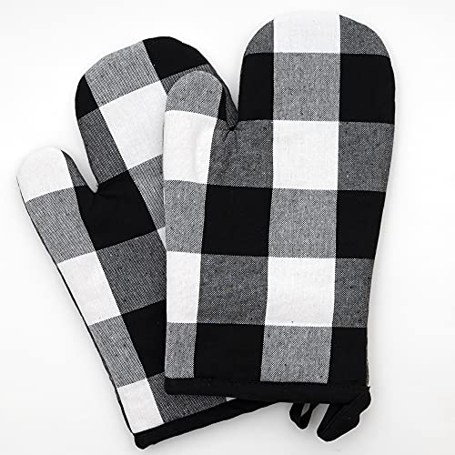 Set Di Guanti Da Forno, 2 Guanti Da Forno In 100% Cotone, Pratici, Guanti Da Cucina, Resistenti Al Calore