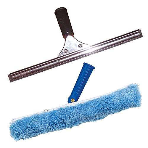 Kit Tergivetro Professionale Cm 45 + Vello Lavavetri Cm 45