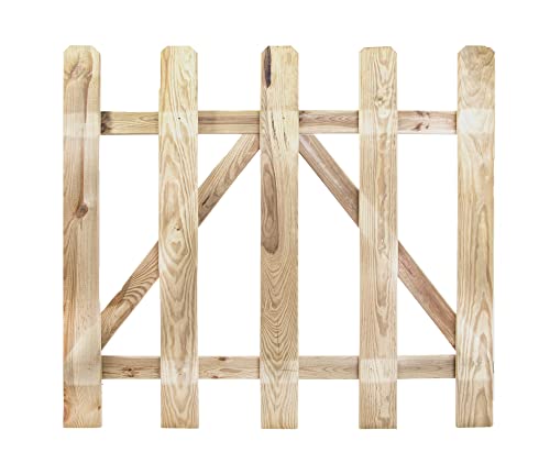 Verdelook Maremma, Cancello Recinzione 100X90 Cm, Per Recinzione Giardino