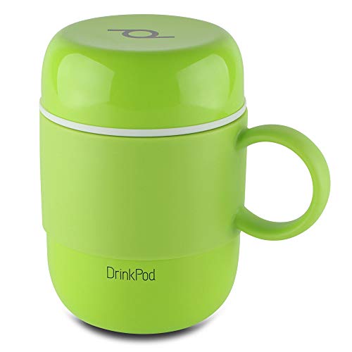 Pioneer Flasks Bevande Isolate Sottovuoto In Acciaio Inox Inossidabile, Verde, 13.5 X 12.5 X 9 Cm
