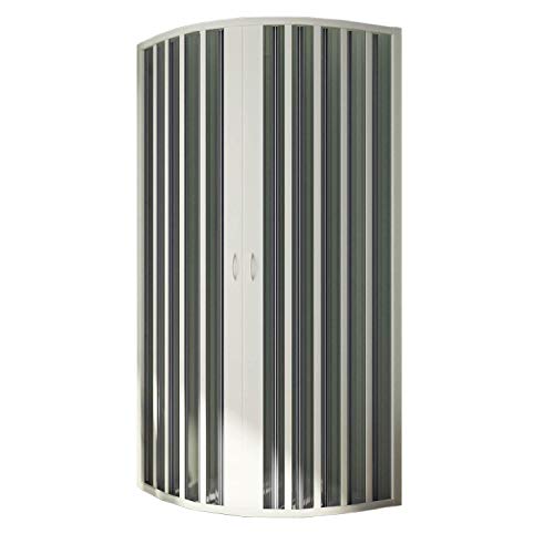 Box Doccia Semicircolare 70X90 Cm H185 Raggio 38 Pvc Mod. Sharp Centrale