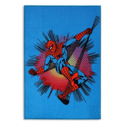Nada Home Tappeto Antiscivolo Cameretta Bambini Marvel Spiderman 80X120 Cm 4952