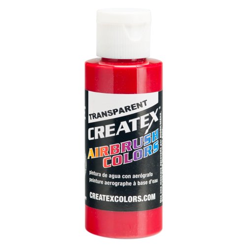 Createx 60 Ml Colore Trasparente Aerografo (Carmine)