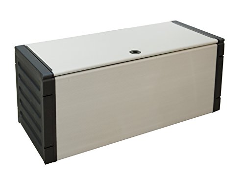 Mongardi 7825C04 Panca Per Raccolta Differenziata, Grigio/Nero, 85 X 34 X39 Cm