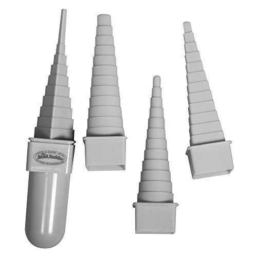 Rayher 22574000 Set Mandrini Per Filo Di Ferro, Grigio, 19.8 X 15.1 X 3.5 Cm