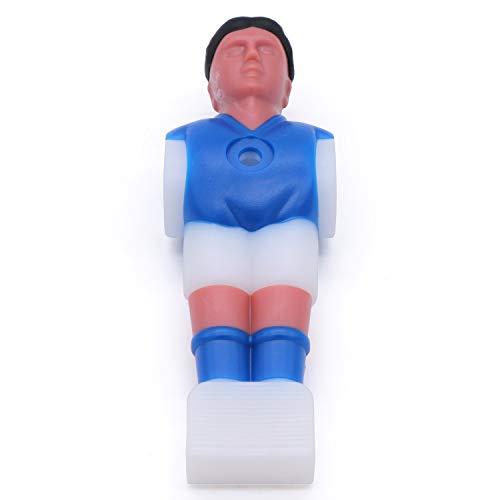 Pofet 12Pcs Table Soccer Football Man Guy Player - Foosball Accessories Players Tournament Replacement Parts Blue