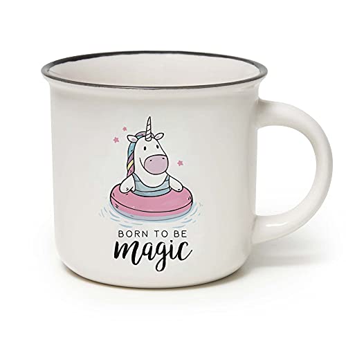 Legami Cup-Puccino Unicorn Tazza, Porcellana Bone China, Multicolore