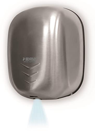 Vama Asciugamani Elettrico Con Fotocellula 1100W Stream Dry Uv Sf Acciaio Inox Satinato