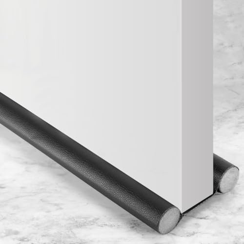 Paraspifferi Per Porte, 96 Cm (38 Pollici), Separatore Con Doppia Guarnizione, Separatore Per Porte, Protezione Dal Rumore, Guarnizione Per Porta Con