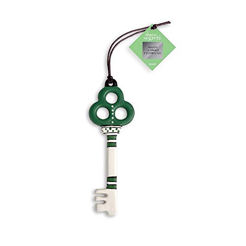Egan Chiave Ceramica, Bianco E Verde, Unica