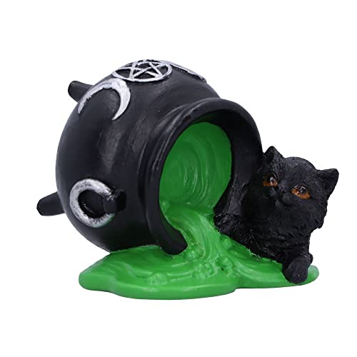 Nemesis Now Ooops - Statuetta Per Calderone, Colore: Nero, 8,7 Cm