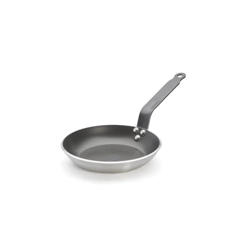 De Buyer - Padella Rotonda Antiaderente "La Lyonnaise", 20 Cm Diametro: 20 Cm