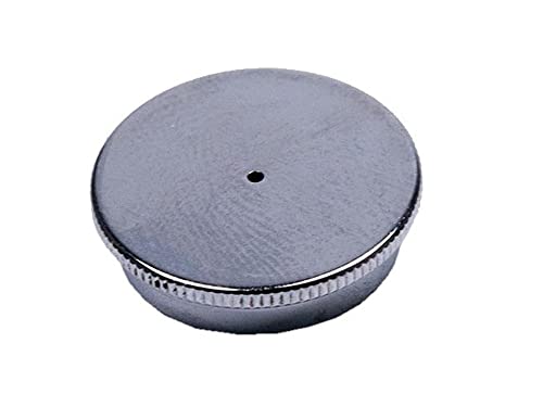 Harder & Steenbeck Coperchio 123564 Cr Plus Per Tazza Da 2 Ml, Cromato