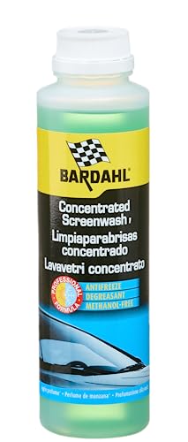 Bardahl - Liquido Lavavetri Concentrato Antigelo -20°C, Pulisce E Sgrassa, Liquido Lavavetri Auto Profumato, Disinfetta Ed Evita Le Incrostazioni, Lav