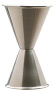 Piazza - Misurino Cocktail In Acciaio Inox, Dosatore Professionale Per Attrezzatura Bar, Jigger Japan Style Barman | Capacità 2Ozs-3Ozs