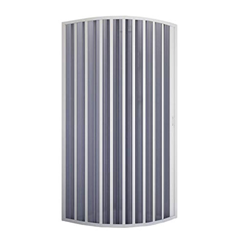 Box Doccia Semicircolare 75X75Cm Raggio 38 H185 Pvc Mod. Sharp Laterale