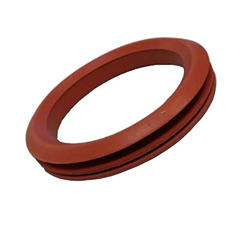 Easyricambi Guarnizione In Silicone Rosso Per Scarico Fumi Per Inserti E Tubi Di Stufe A Pellet. Diametro Interno 85Mm Esterno 110Mm (Per Palazzetti E