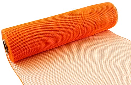 Eleganza No. 04 Deco Mesh, Arancione, 25 Cm X 9.1 M