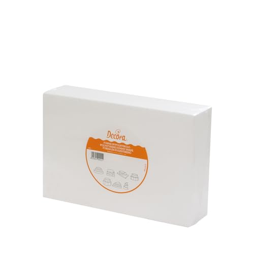 Decora 0173927 Rettangolo, Bianco, 30 X 40 X H 5 Cm