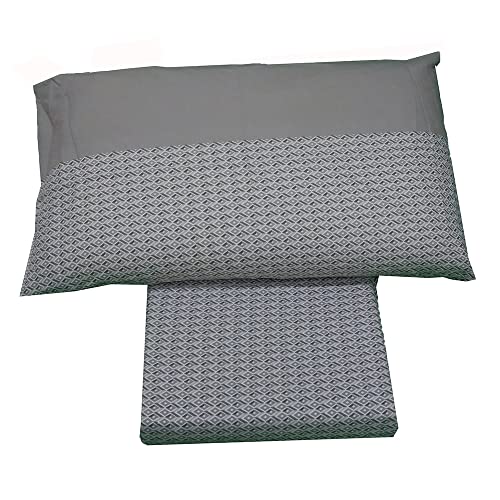 Bee Set Lenzuola Letto In Calda Flanella Di Cotone Ultrasoft - Sotto 180X200 H 25Cm