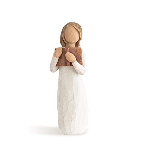 Willow Tree L'Amore Per L'Apprendimento Resina, Design Di Susan Lordi, 13.5 Cm