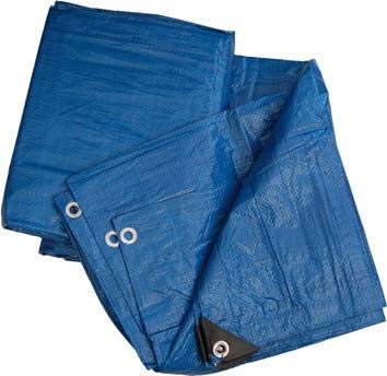 Telo Telone In Polietilene Occhiellato Con Angoli Rinforzati Multiuso Per Coperture Antipioggia Impermeabile Colore Blu Gr/Mq 90 (Mt 8X10)