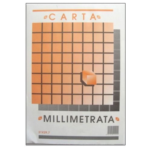 Carta Millimetrata 21X29,7 Fabriano 10 Fogli