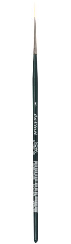 Da Vinci Nova Series - Pennello Per Lettering/Liner A Punta Media, Misura 10/0 (1270-10/0)