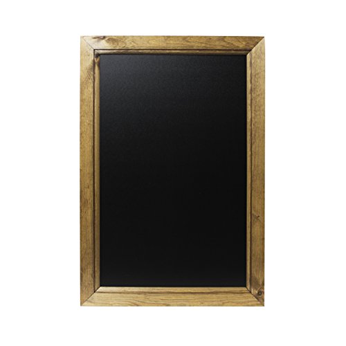 Lavagna Uk Wc312 Con Cornice In Legno, A2, Rovere Scuro, 62,4 X 45 X 1,5 Cm